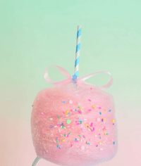 Image 10 of Cotton Candy Headband and Wand