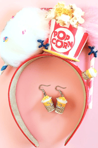 Image 2 of Popcorn themed Headpiece 