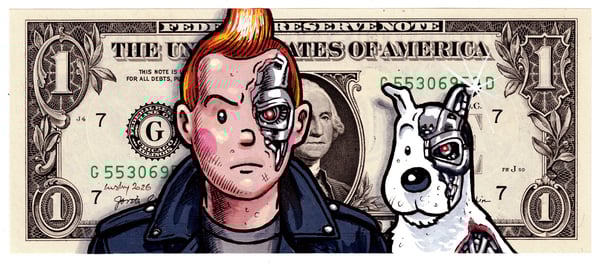 Image of Real Dollar Original. Tintinator.