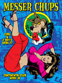 MESSER CHUPS "Whistle Bait" Silkscreen Print