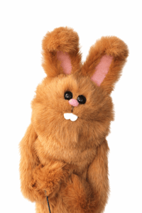 Image 1 of The BUNNY Critter Puppet in Honey