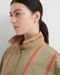 Image 5 of kowtow maker shirt nasturtium stripe