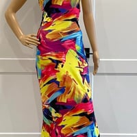 Image 1 of GRAFFFITI MAXI DRESS