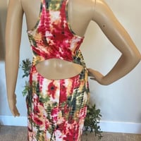 Image 3 of MULTI COLOR MAXI DRESS-LARGE