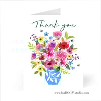 Image 2 of Thank You Flowers in a Vase