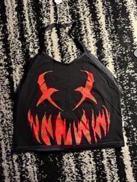 1 of 1 Spooky Pumpkin face halter