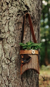 Image 1 of Berry Tree Bark Foraging Satchel