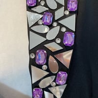 Image 2 of OVERSIZED MIRROR AND RHINESTONE BLAZER