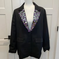 Image 3 of OVERSIZED MIRROR AND RHINESTONE BLAZER