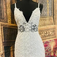 Image 4 of RHINESTONE LACE PARTY DRESS