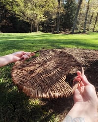Handwoven Woodbine Bread Tray 