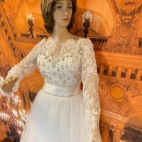 Image 2 of SWETHEART LACE AND RHINESTONE WEDDING DRESS