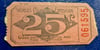 S-24 WORLD'S COLUMBIAN EXPO 25-CENT TICKET