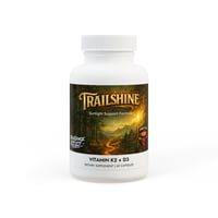 Image 1 of "Trailshine" Vitamin K2 + D3 Supplement (60 Capsules)