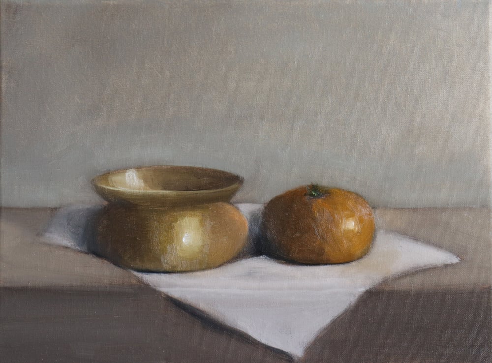 Image of Mandarine et bol
