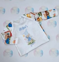 Image 6 of Easter rabbit printed pyjamas 