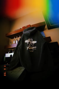 Image 1 of CAFE FRIEREN - VINTAGE BLACK HOODIE / PUMP COVER 