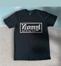 NOMYL Old English Black T-Shirt