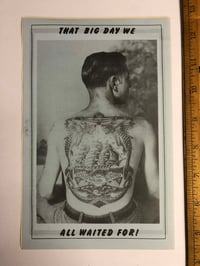 Image 2 of Historic & Patriotic Tattooing 1986 Pamphlet Lyle Tuttle Museum