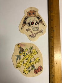 Image 1 of 1970’s hand colored pork chop lot 