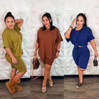 Image 1 of 5 Colors  Oversized Chill Set 