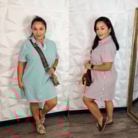 Image 2 of Stripes Mini Vacation Dress 