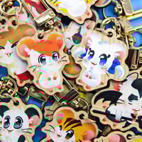 Image 1 of Hamtaro Wooden Charms