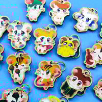 Image 3 of Hamtaro Wooden Charms