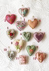 Image 1 of ❤️ SPILLE CUORE RICAMATE 2 ❤️ 