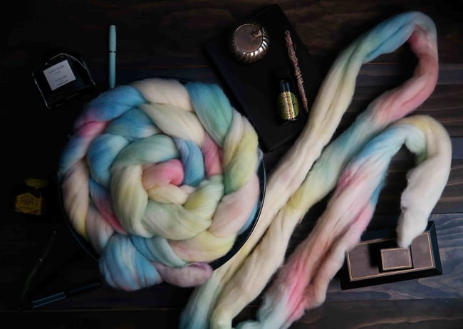 Esterbrook Pastels Combed Top - Targhee