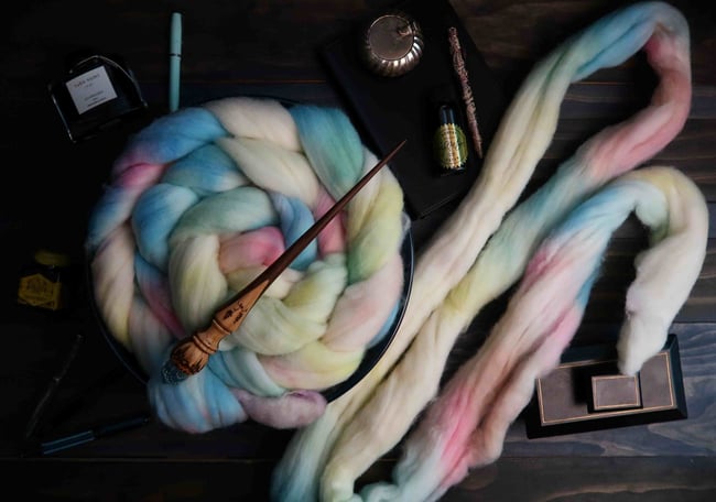 Esterbrook Pastels Combed Top - Targhee