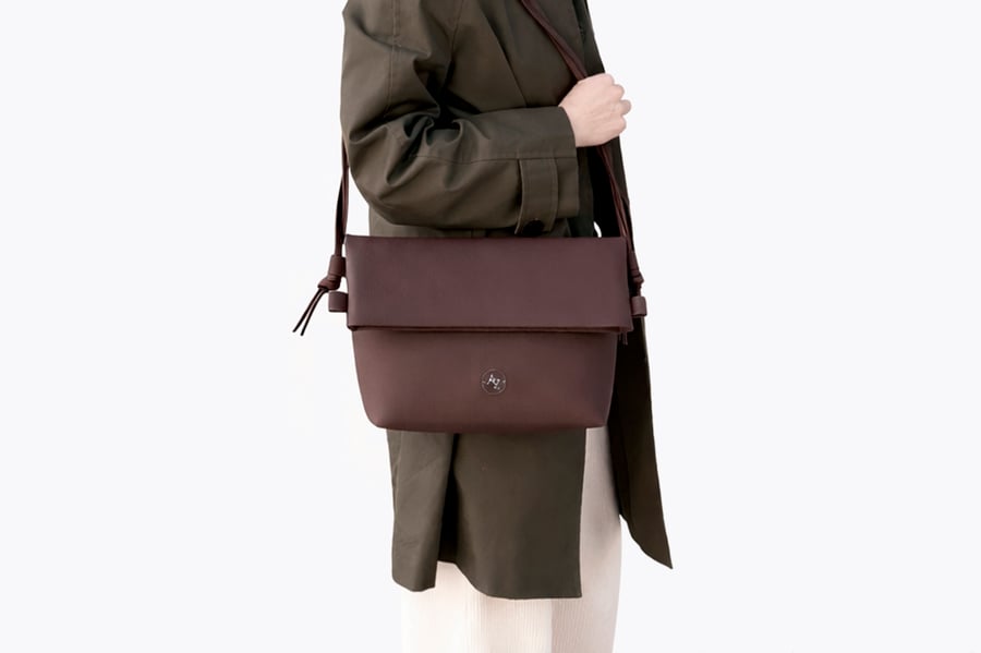 Image of Folded 2in1 bag Dark Chocolate