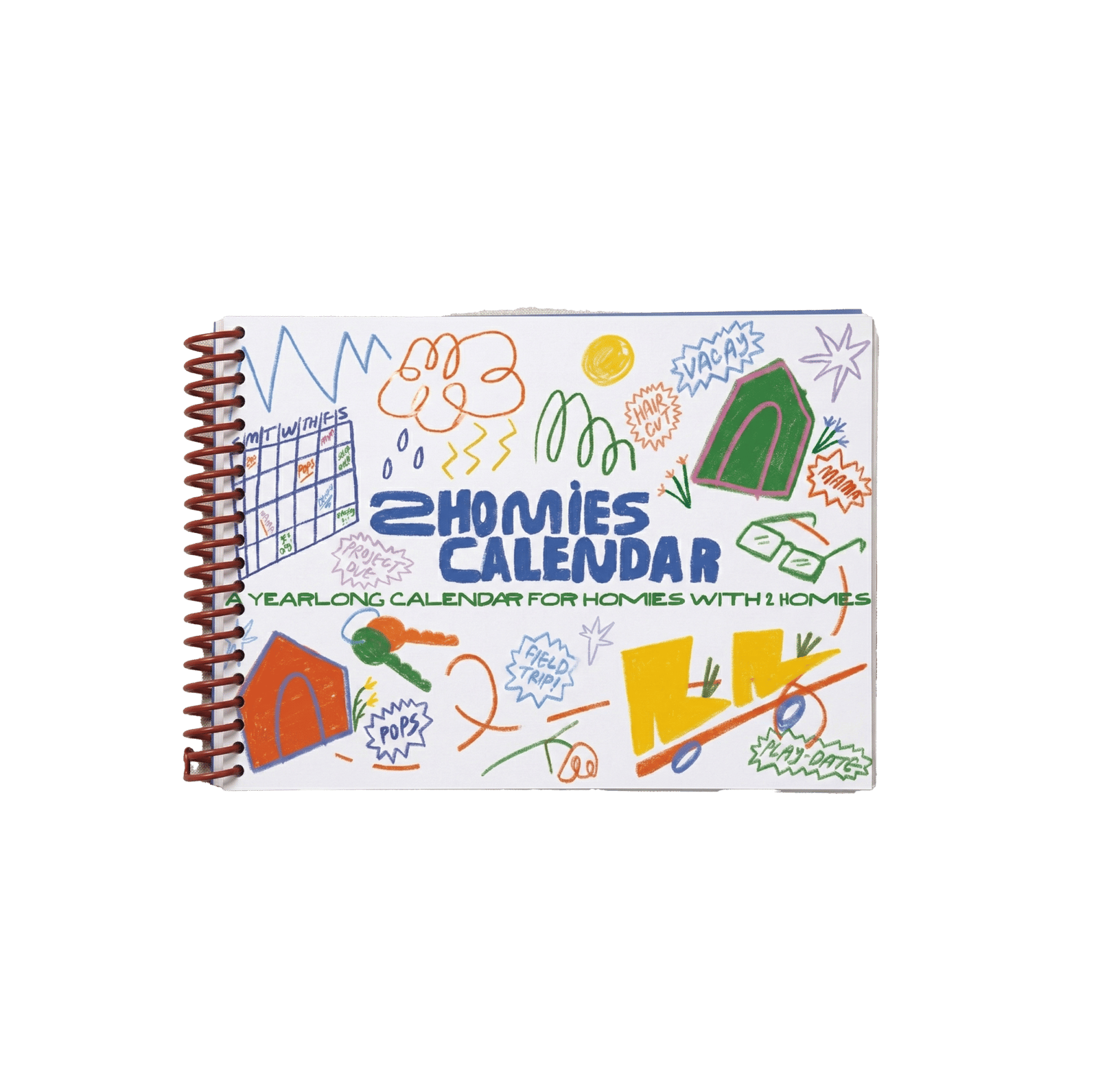 2Homies Calendar & Workbook