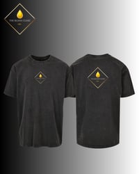 The BLOOD CLINIC OVERSIZED ACID WASH TEE