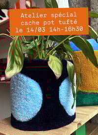 Image 1 of Stage tufting : tuftez votre cache-pot