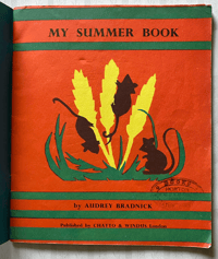 Image 2 of My Summer Book By Audrey Bradnick