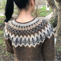 Image 2 of  “Valemon” - Icelandic wool sweater - Acorn heather - Preorder 