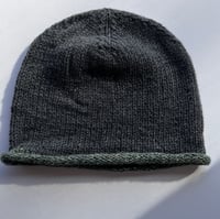 Image 14 of Pure Cashmere Hand Knitted Black Isle Beanie