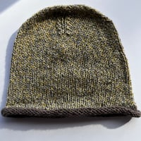 Image 4 of Pure Cashmere Hand Knitted Black Isle Beanie