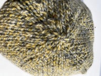 Image 5 of Pure Cashmere Hand Knitted Black Isle Beanie