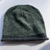Image 11 of Pure Cashmere Hand Knitted Black Isle Beanie