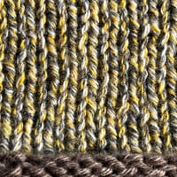 Image 7 of Pure Cashmere Hand Knitted Black Isle Beanie