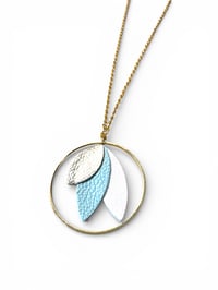 Image 3 of Collier sautoir SALLY bleu