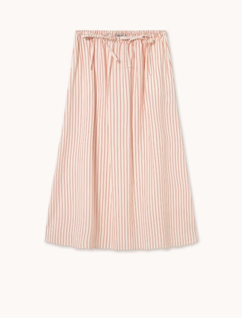 Image of 2-Falda con lazos a rayas