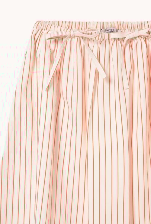 Image of 2-Falda con lazos a rayas