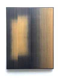 Image 2 of dyed silk composition (ocher)