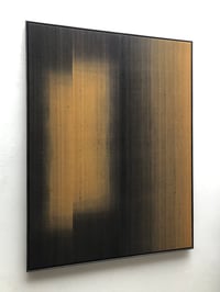 Image 1 of dyed silk composition (ocher)