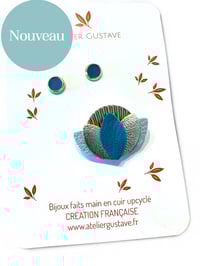 Image 1 of Duo Puces Marie et Broche Bleu