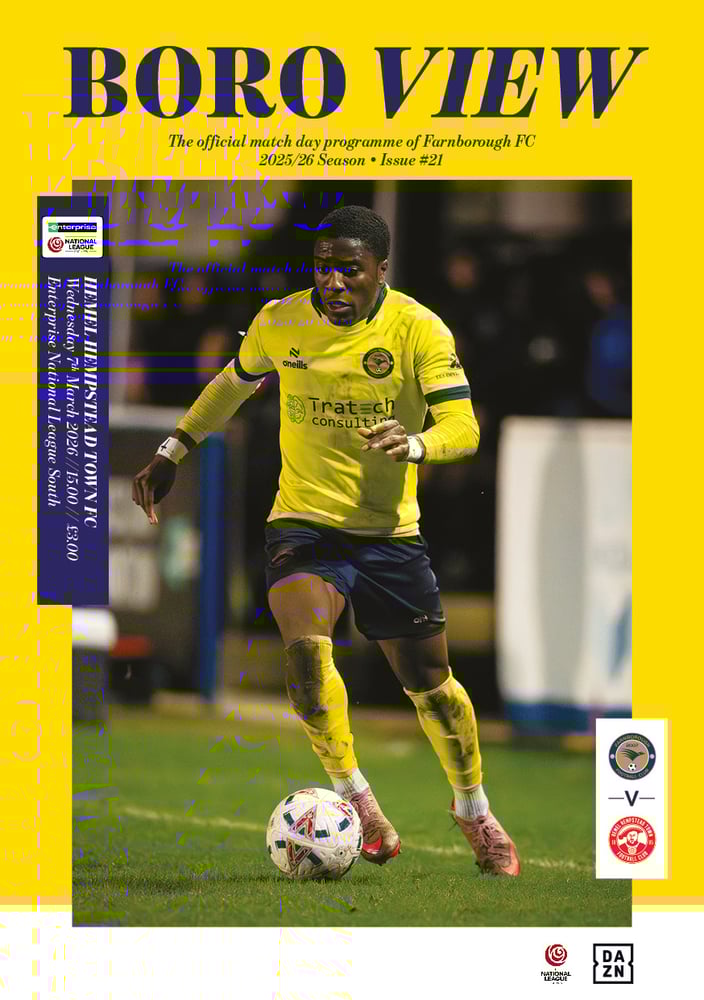 Image of Boro View 21: Hemel Hempstead Town FC
