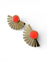 Image 2 of Boucles BILLIE Corail